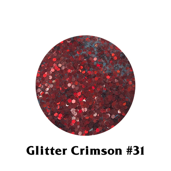 S-S&S - #31 - Glitter Crimson - 2oz/1oz