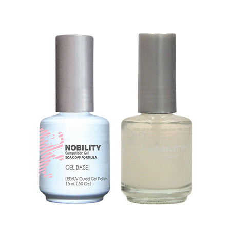 Nobility Basecoat Gel & Lacquer Duo 15ml