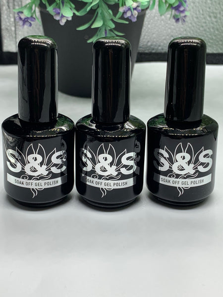 S&S SHELLAC SET OF 3 color (free BUFFER &FILE)15ml each