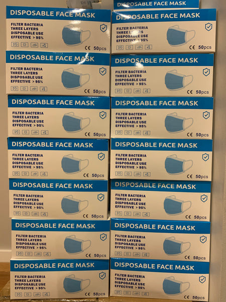 SURGICAL MASK 3ply/50pcs